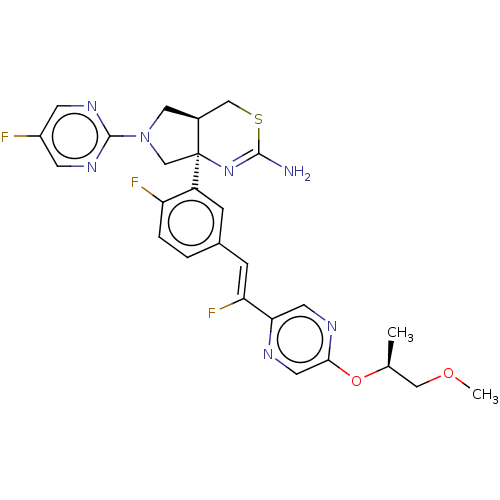 Chemical structure of BindingDB Monomer ID 589182
