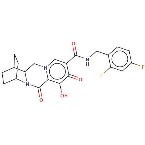 Chemical structure of BindingDB Monomer ID 589189