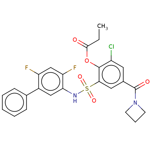 Chemical structure of BindingDB Monomer ID 589392