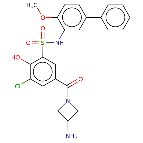 Chemical structure of BindingDB Monomer ID 589535