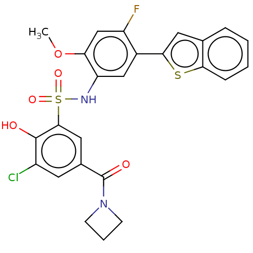 Chemical structure of BindingDB Monomer ID 589545