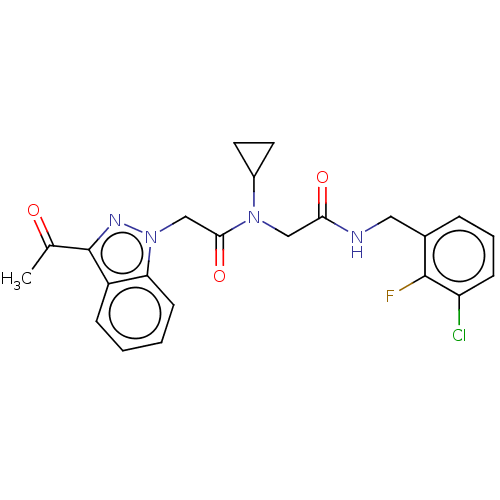 Chemical structure of BindingDB Monomer ID 590036