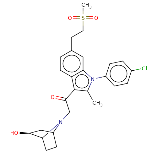 Chemical structure of BindingDB Monomer ID 590196