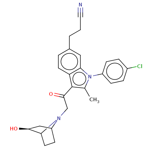 Chemical structure of BindingDB Monomer ID 590200