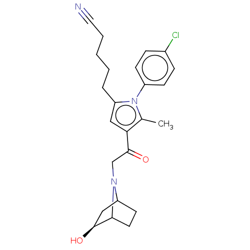 Chemical structure of BindingDB Monomer ID 590254