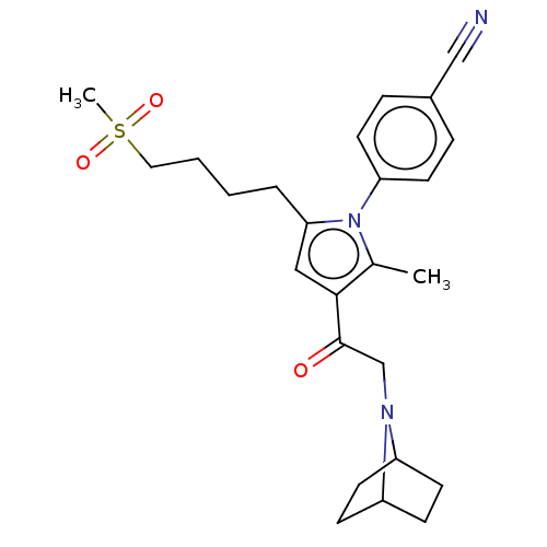 Chemical structure of BindingDB Monomer ID 590255