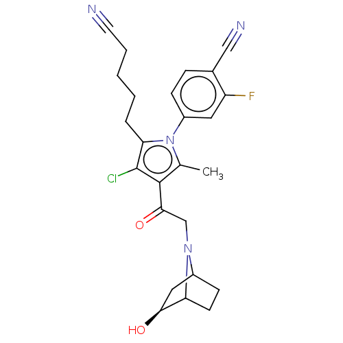 Chemical structure of BindingDB Monomer ID 590267