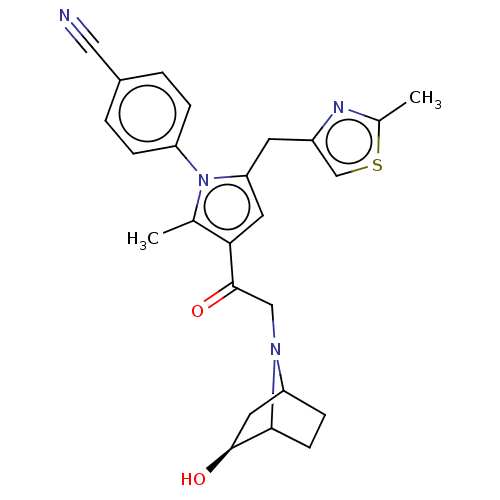 Chemical structure of BindingDB Monomer ID 590268