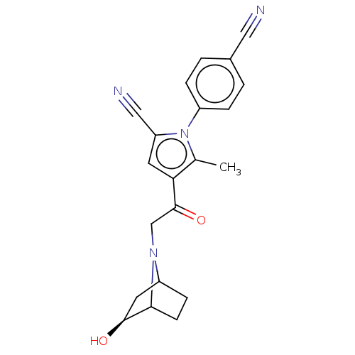 Chemical structure of BindingDB Monomer ID 590274