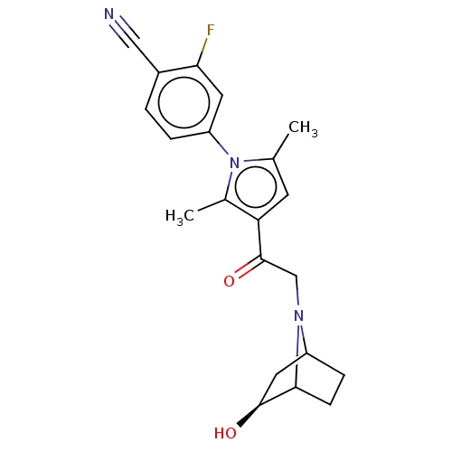 Chemical structure of BindingDB Monomer ID 590309
