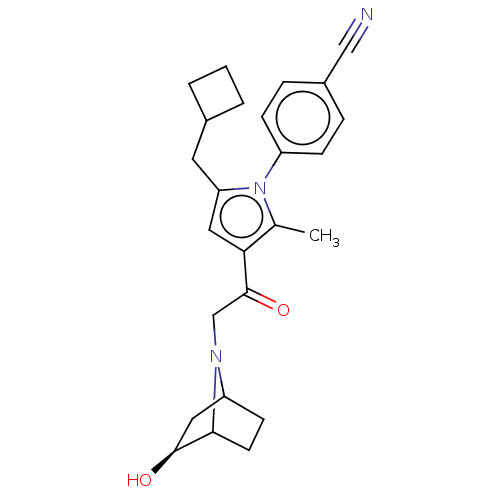 Chemical structure of BindingDB Monomer ID 590692