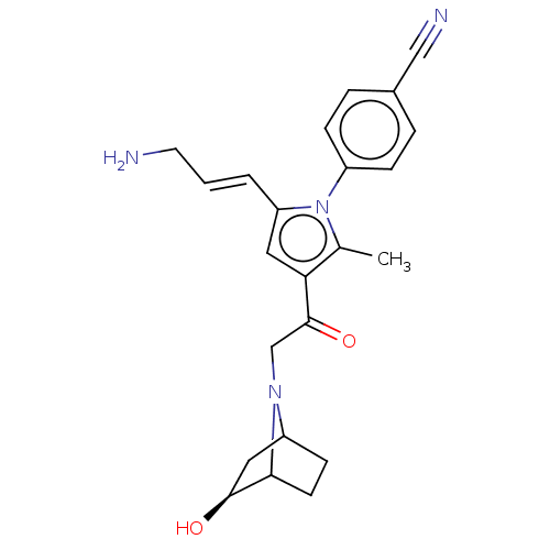 Chemical structure of BindingDB Monomer ID 590713