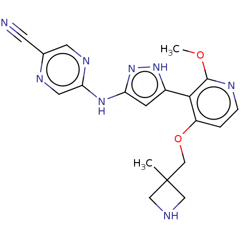 Chemical structure of BindingDB Monomer ID 590722