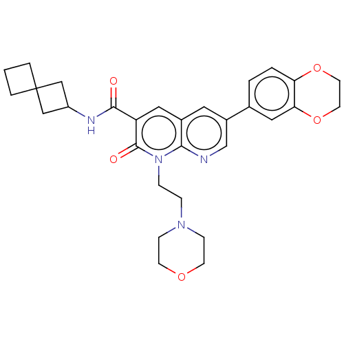 Chemical structure of BindingDB Monomer ID 590786