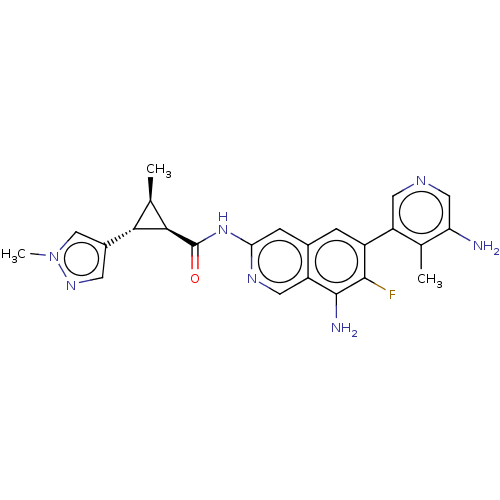 Chemical structure of BindingDB Monomer ID 591290
