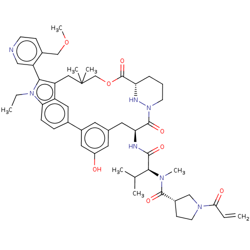 Chemical structure of BindingDB Monomer ID 591350