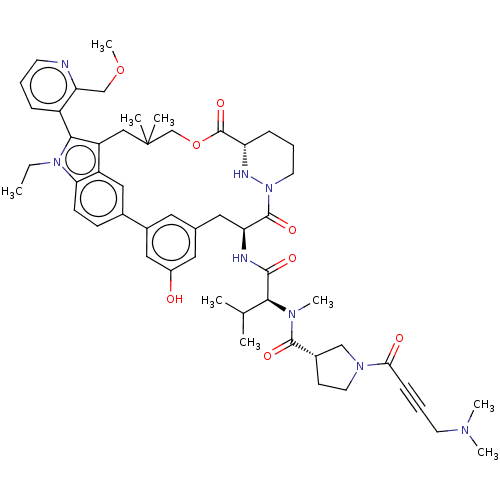 Chemical structure of BindingDB Monomer ID 591418
