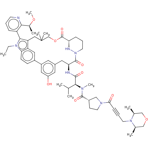 Chemical structure of BindingDB Monomer ID 591567
