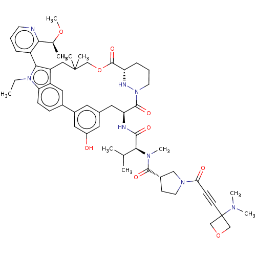 Chemical structure of BindingDB Monomer ID 591568