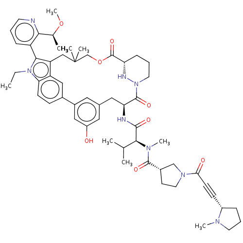 Chemical structure of BindingDB Monomer ID 591569