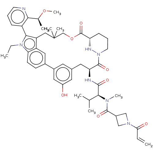 Chemical structure of BindingDB Monomer ID 591578