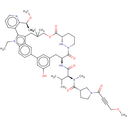 Chemical structure of BindingDB Monomer ID 591588