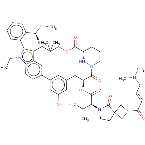 Chemical structure of BindingDB Monomer ID 591592