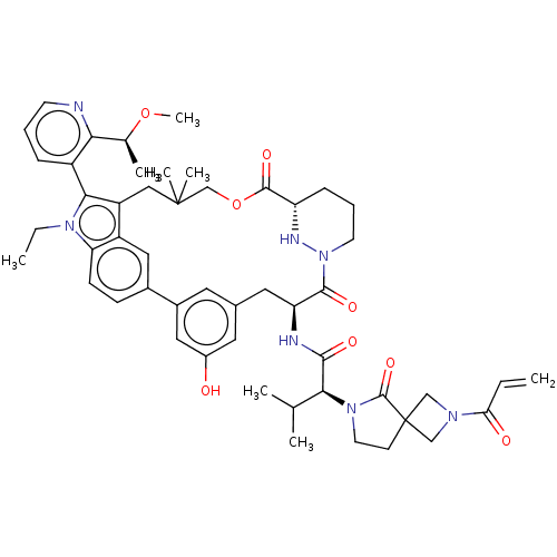 Chemical structure of BindingDB Monomer ID 591616