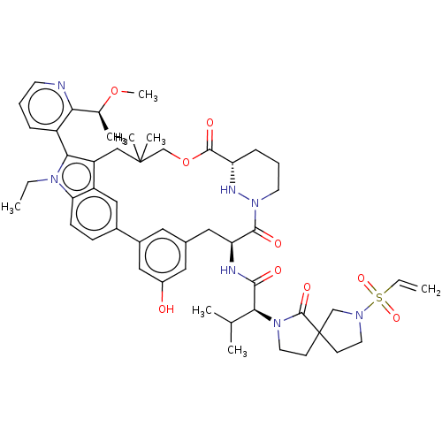 Chemical structure of BindingDB Monomer ID 591620