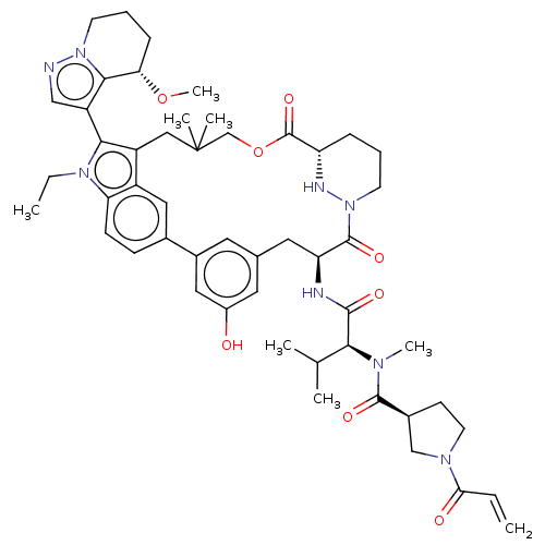 Chemical structure of BindingDB Monomer ID 591654