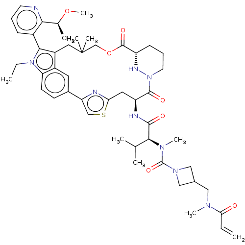 Chemical structure of BindingDB Monomer ID 591689