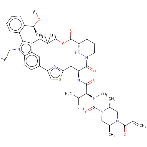 Chemical structure of BindingDB Monomer ID 591739