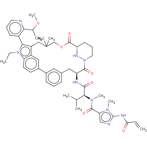 Chemical structure of BindingDB Monomer ID 591794