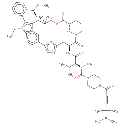 Chemical structure of BindingDB Monomer ID 591799