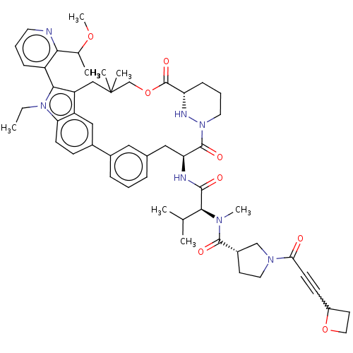 Chemical structure of BindingDB Monomer ID 591829