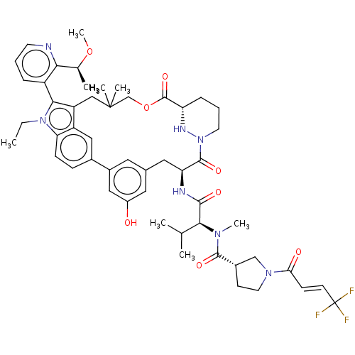 Chemical structure of BindingDB Monomer ID 591847