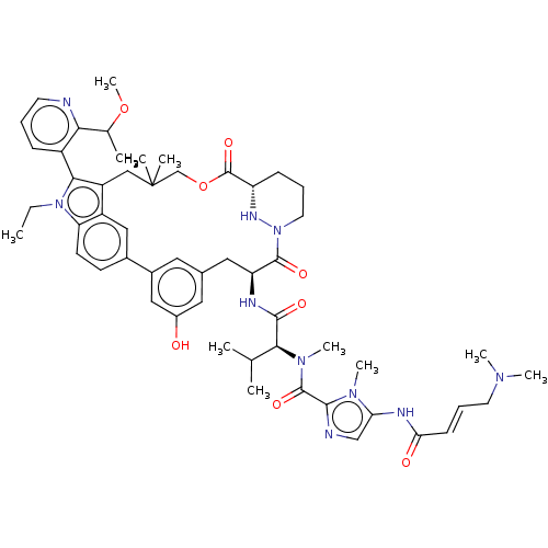 Chemical structure of BindingDB Monomer ID 591849