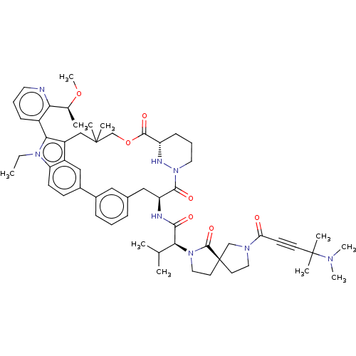 Chemical structure of BindingDB Monomer ID 591854