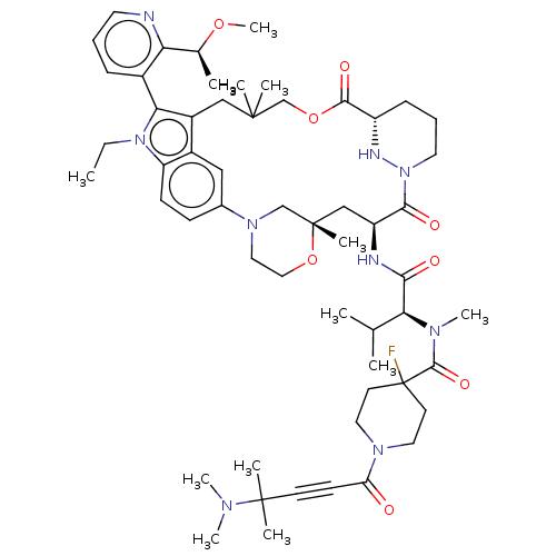 Chemical structure of BindingDB Monomer ID 591870
