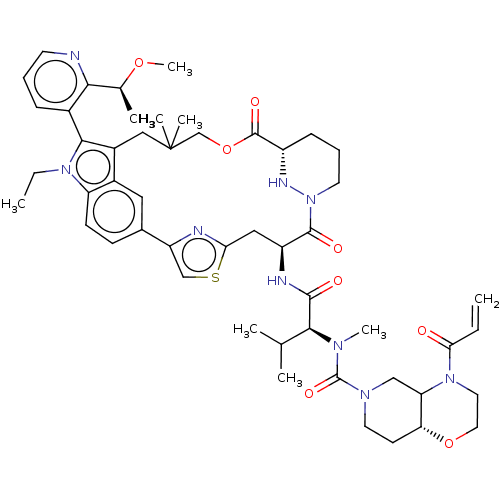 Chemical structure of BindingDB Monomer ID 591916