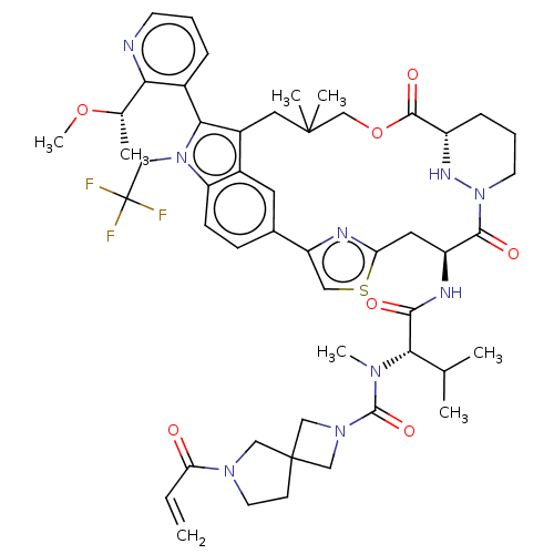 Chemical structure of BindingDB Monomer ID 591923