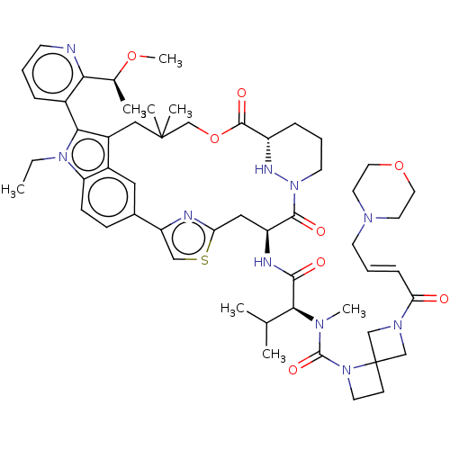 Chemical structure of BindingDB Monomer ID 591931