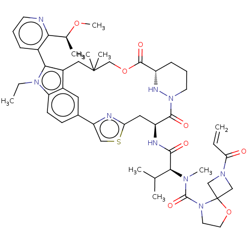 Chemical structure of BindingDB Monomer ID 591940