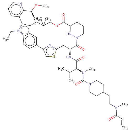 Chemical structure of BindingDB Monomer ID 591941