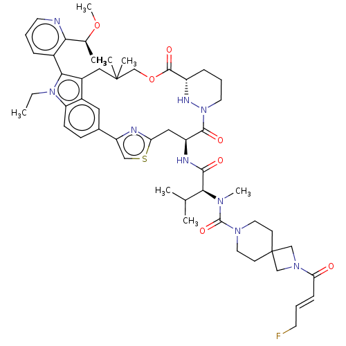 Chemical structure of BindingDB Monomer ID 591942