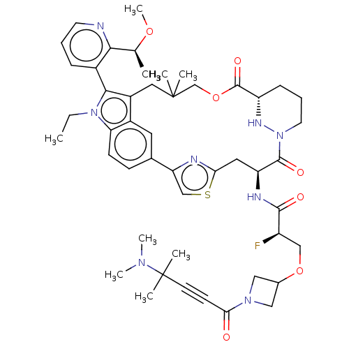 Chemical structure of BindingDB Monomer ID 591947