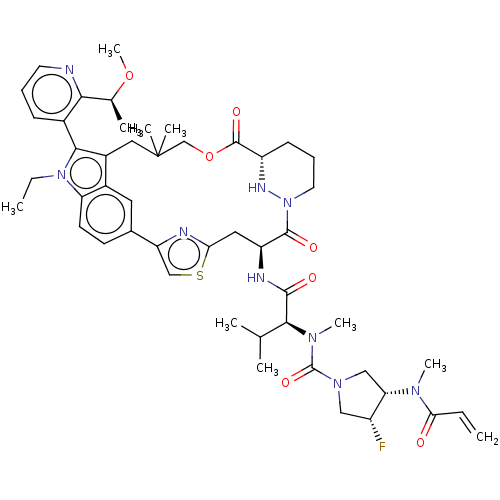 Chemical structure of BindingDB Monomer ID 591951