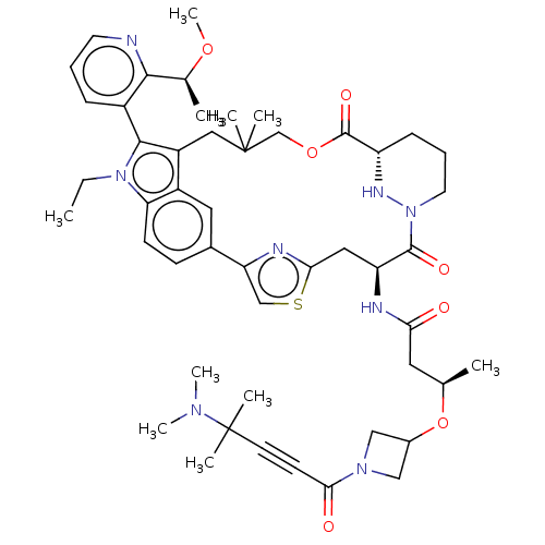 Chemical structure of BindingDB Monomer ID 591958
