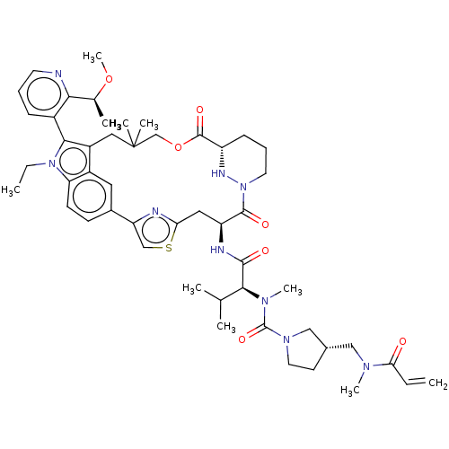 Chemical structure of BindingDB Monomer ID 591974