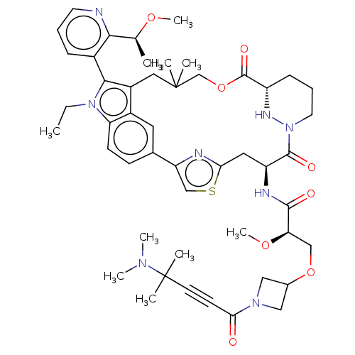 Chemical structure of BindingDB Monomer ID 591980